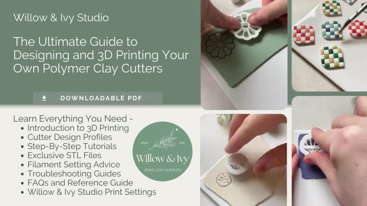 Tips&Tricks How to make your own cutters for polymer clay