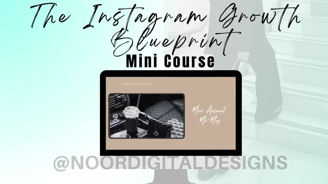 The Instagram Growth Blueprint Mini Course with Master Resell Rights MRR  Instagram Growth Guide,Digital Marketing Products Digital Marketing