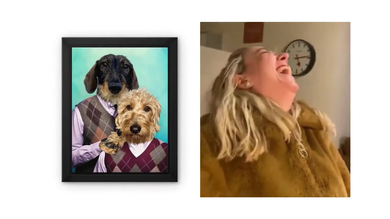 First Lieutenant Custom Pet Portrait | Pet Painting | Pet Portrait | Pet Portrait Royal | Fancy Dog Portrait | Dog Portrait | Cat Portrait video poster