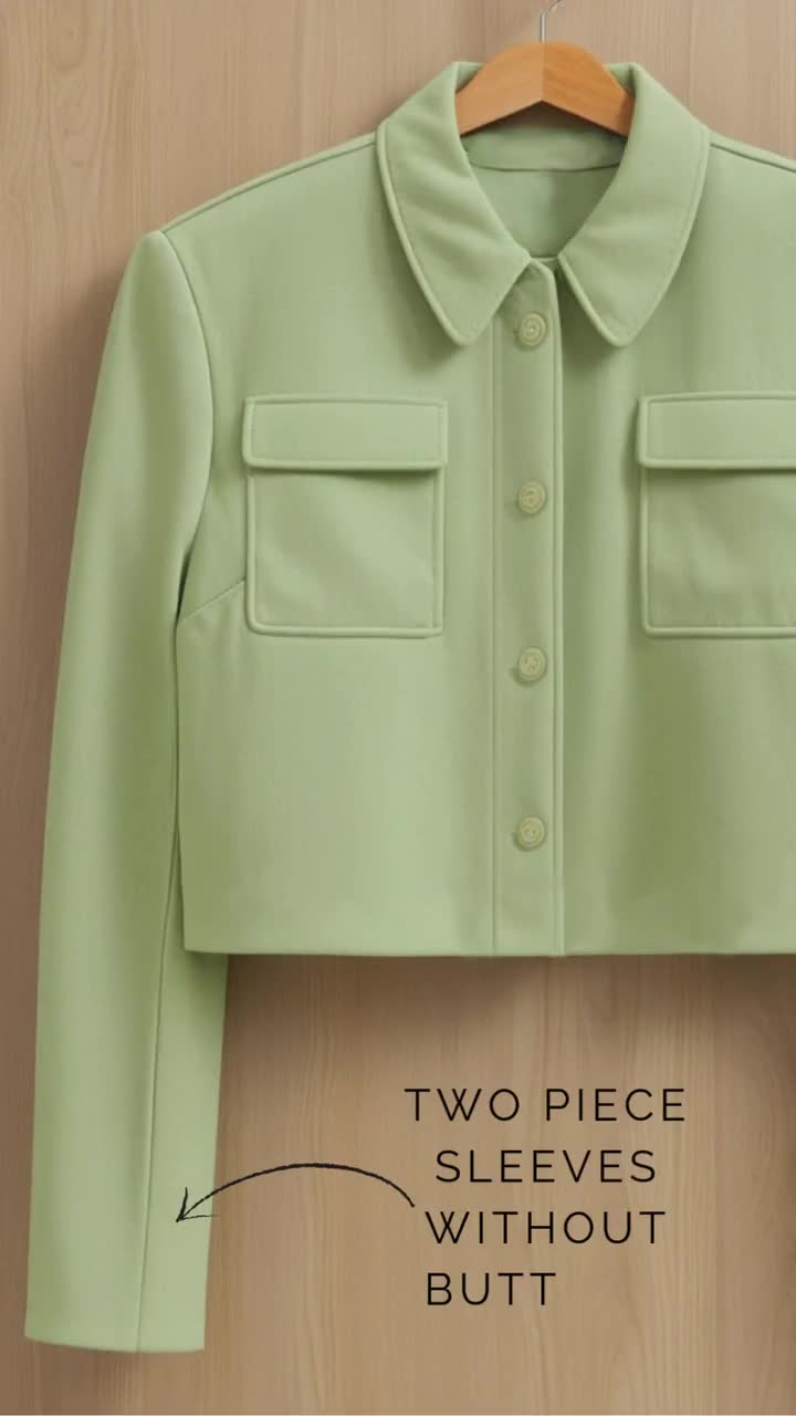 ARTS&science　No callar Boxy short Jacket Arts & Science - No Collar Short Jacket in Natural – Mouki Mou