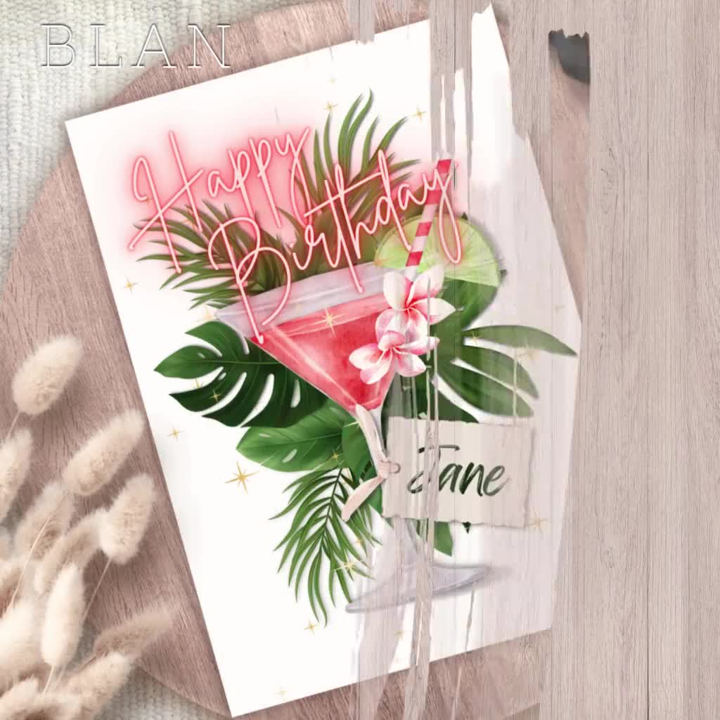 Biglietto d' auguri (JJ9494) – femmina Birthday – Happy Birthday Wishes