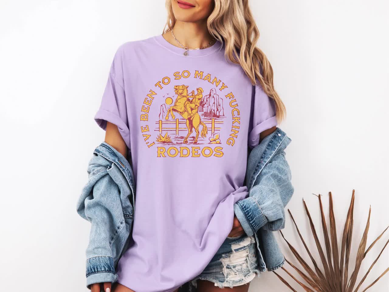 I've Been to so Many Fucking Rodeos Cowboy Comfort Colors® T
