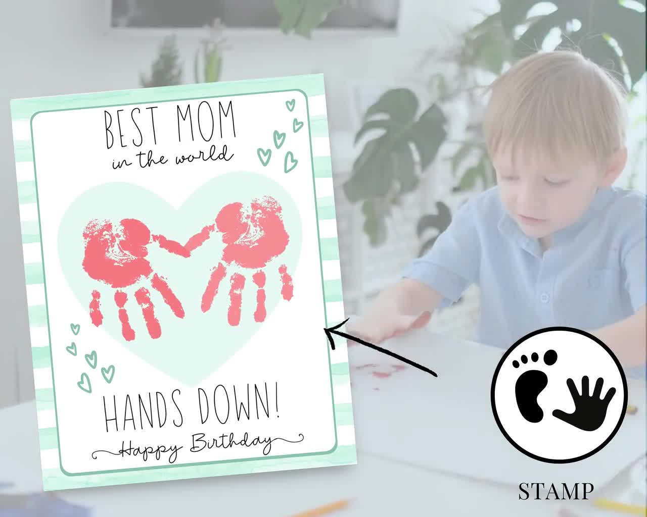 Carte D'anniversaire Personnalisée Pour Maman, Photo Mère-fille, Dessin Mère-fille, Cadeau Personnalisé Pour Maman, Impression - France