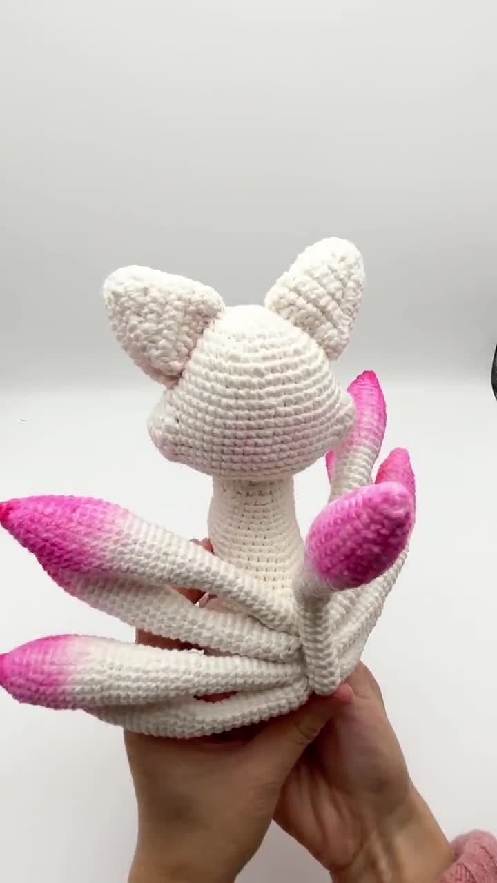 DIY Amigurumi Nine-tailed Fox Crochet Pattern - Step-by-step