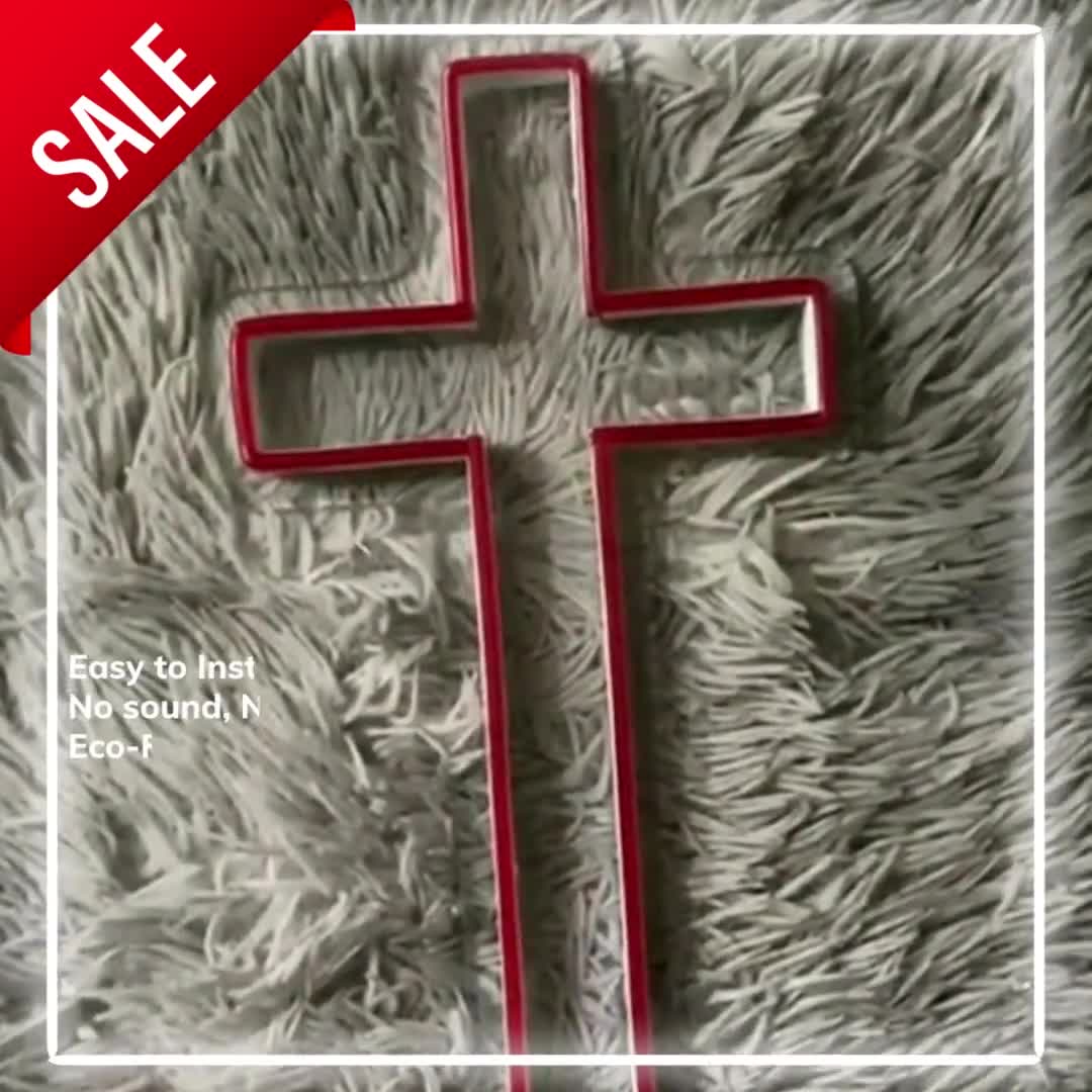 Cross Neon Sign LED Cross Sign Light Neon Cross Light Red Neon Cross Sign  Jesus Neon Sign Red Cross Led Jesus Save Sign Faith Neon Sign