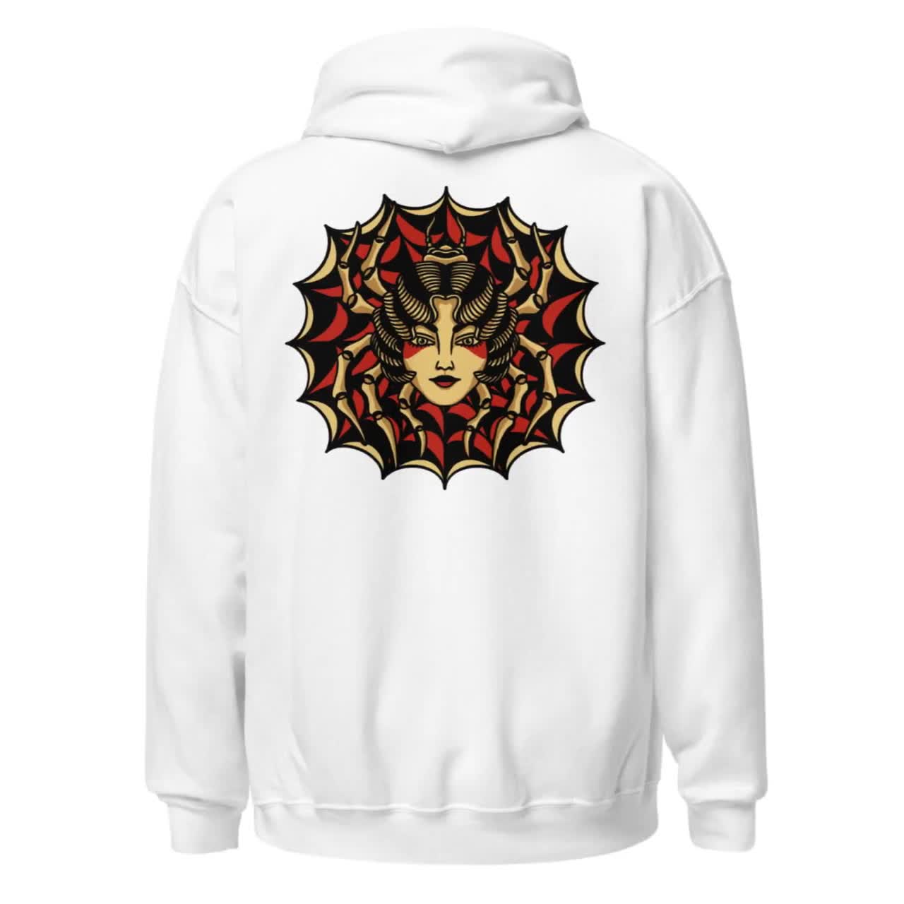 Peter Do】Logo Creased Tattoo Hoodie