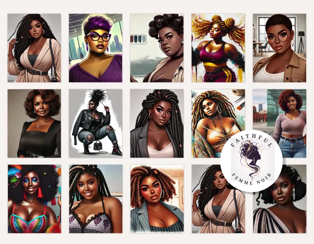 Curvy Thick Chick Visionary GPT-Empowering AI Art Tool for Plus-Sized  African-American Women