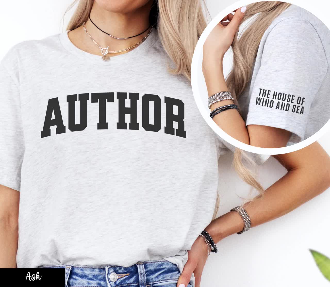 WIND AND SEA CREW NECK Ash White（WIND AND SEA 22SS L/S T