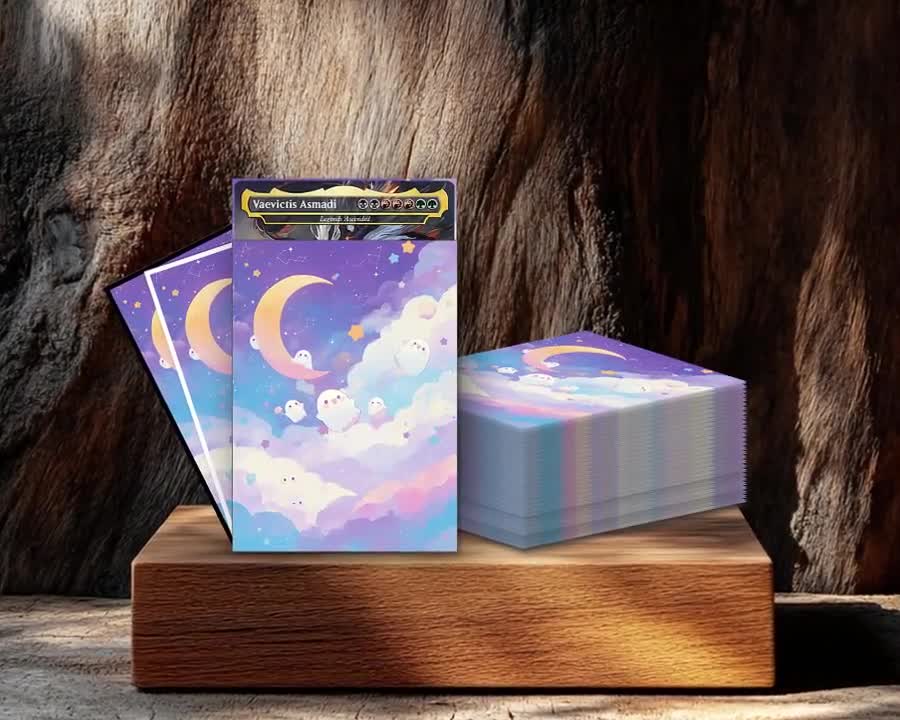 cute mtg card sleeves Amazon.com: ETLKJVBL for MTG Card Storage Solution, Cute Cartoon Frog for MTG  Card Box and Commander Decks, High Capacity Anime Card Sleeves for Mtg Deck  Box, Designed Specifically for Mtg Players : main image 1