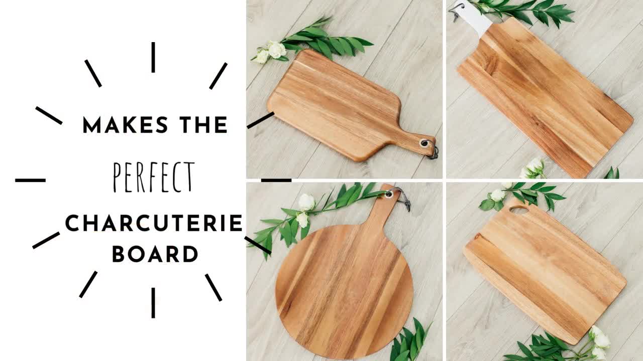 Engraved Cutting Boards – Script and Grain