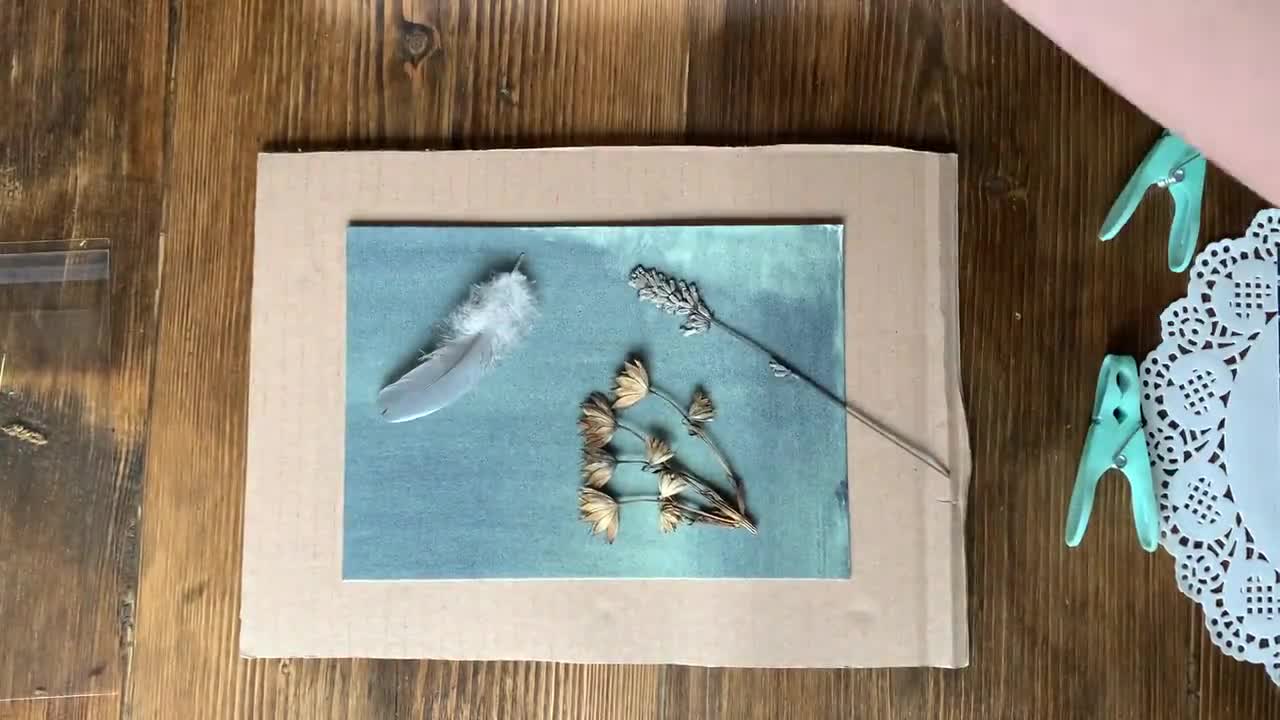 Cyanotype Kit 'letterbox Kit' DIY Craft Gift, Childrens Art Gift