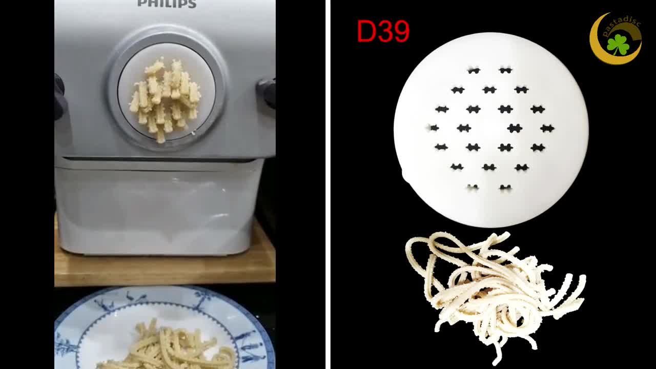 7 Pc Philips Pasta & Noodle Maker Disc Attachment POM Screens for Philips  Pasta Maker Avance Pastadisc Fettuccini Spaghetti 