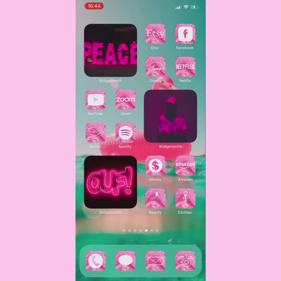 Pink Baddie Aesthetic App Icons iOS 14 - Baddie Wallpapers & Icons