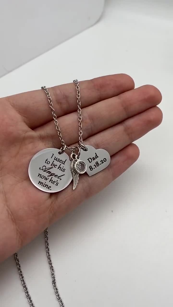 Forever In My Heart Necklace, Mommy Of An Angel, Memorial Necklace, Infant  Loss, Child Loss, Miscarriage, Still Birth, Personalized Forever In My  Heart Necklace