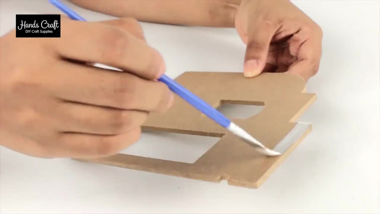 3D Wood Puzzle + Paint Kit: Peacock