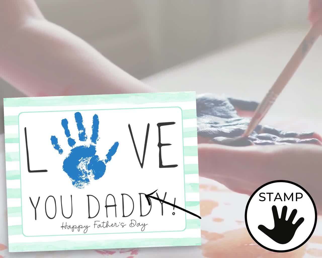 Diy father's best sale day canvas ideas