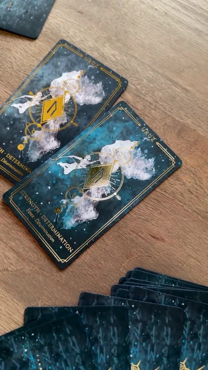 Slightly Imperfect | the Runic Odyssey Oracle - Dark Edition