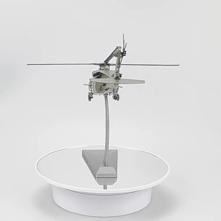 ハンドメイド 1:72 スケール UH-60 ブラックホーク ヘリコプター 合金