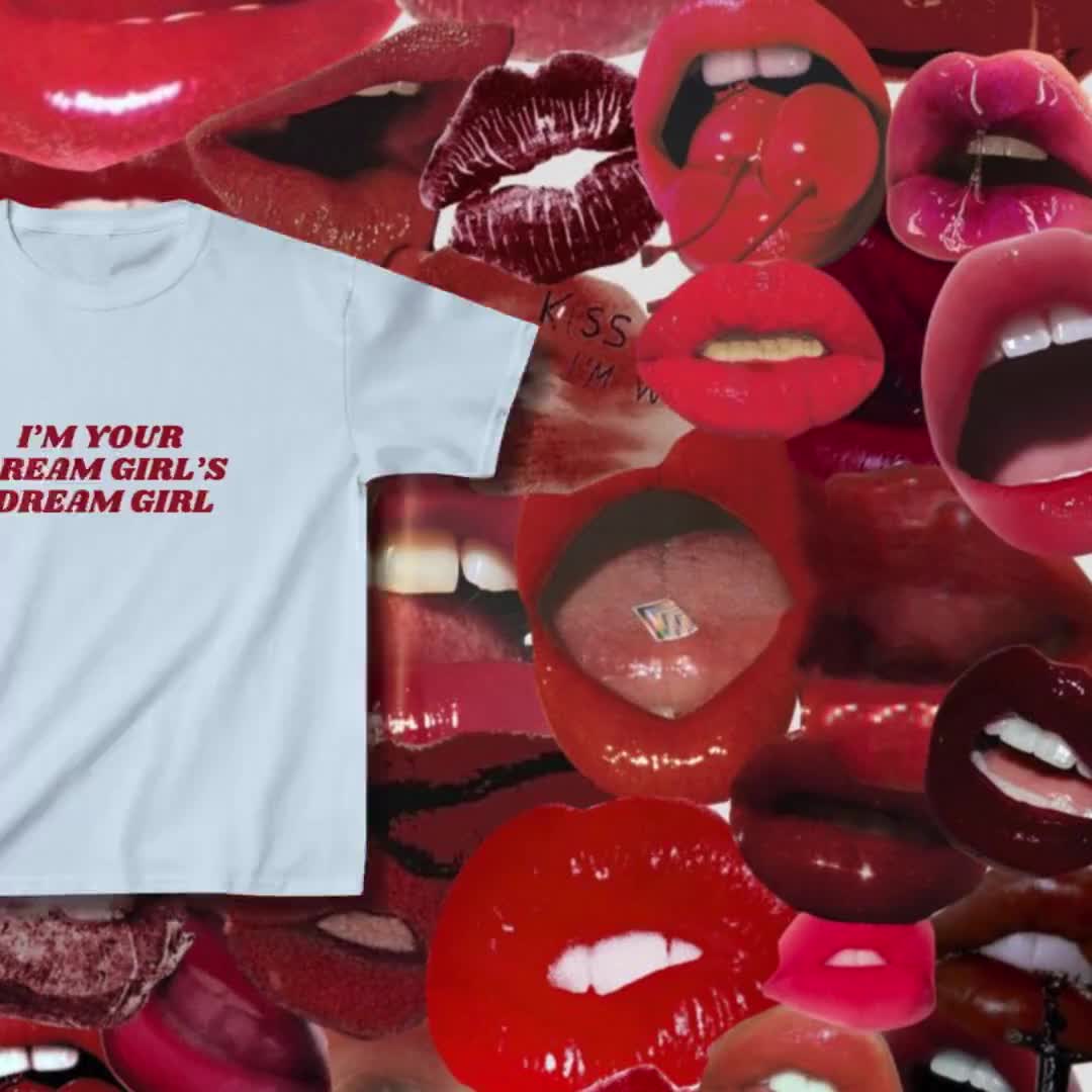Buy Dream Girl Graphic Baby Tee, LGBTQ Pride Shirt, Fitted Crop