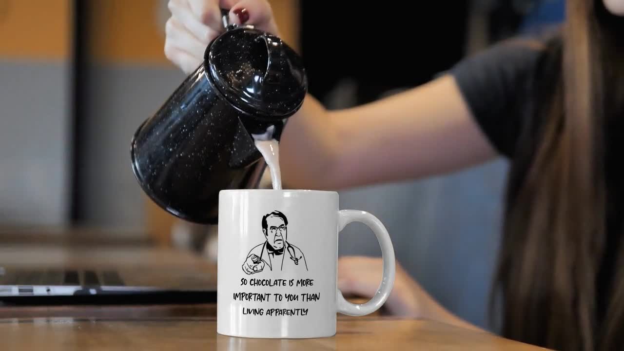  ECKOI Funny Dr Nowzaradan Mug Dr Now Why You eat So