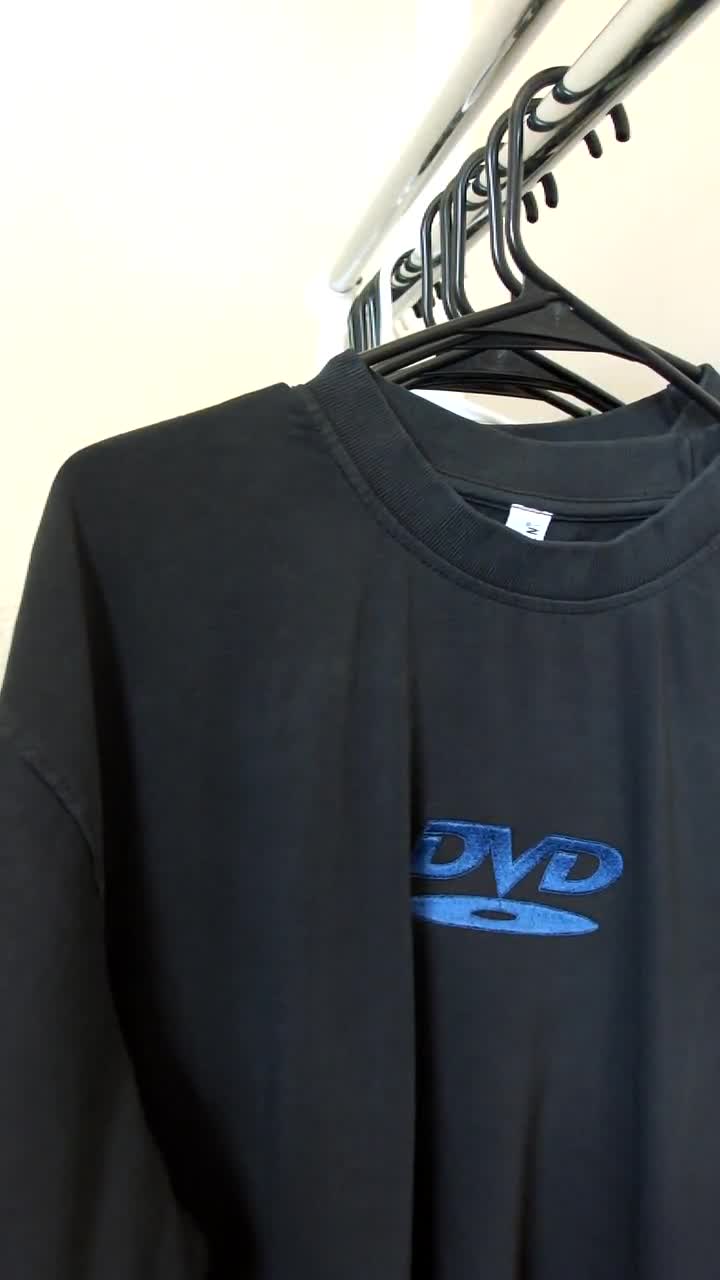 DVD Shirt, DVD Logo T-shirt, 90's Shirt, Vintage Shirt