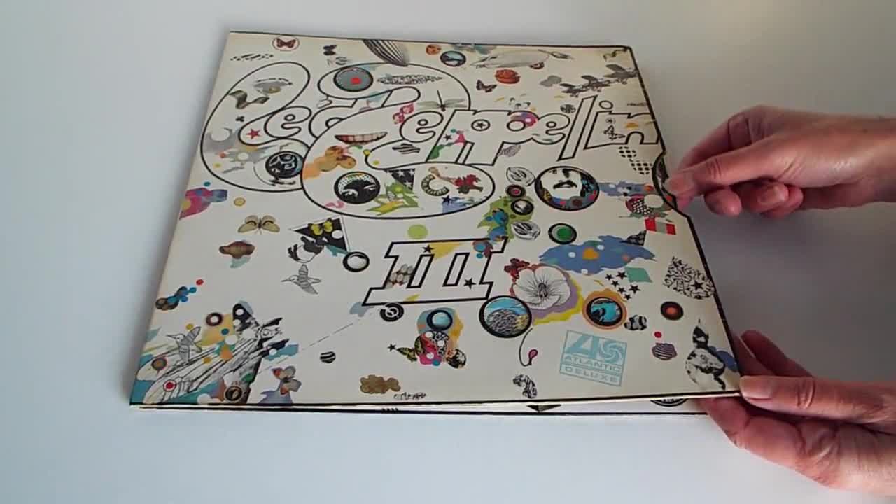 Led Zeppelin - Led Zeppelin III Vinyl Record LP UK Pressing A5/B5