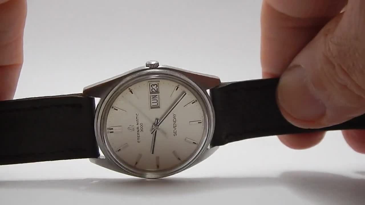 ETERNA-MATIC 3000、エテルナマティック セブンデイ、自動巻き、21石