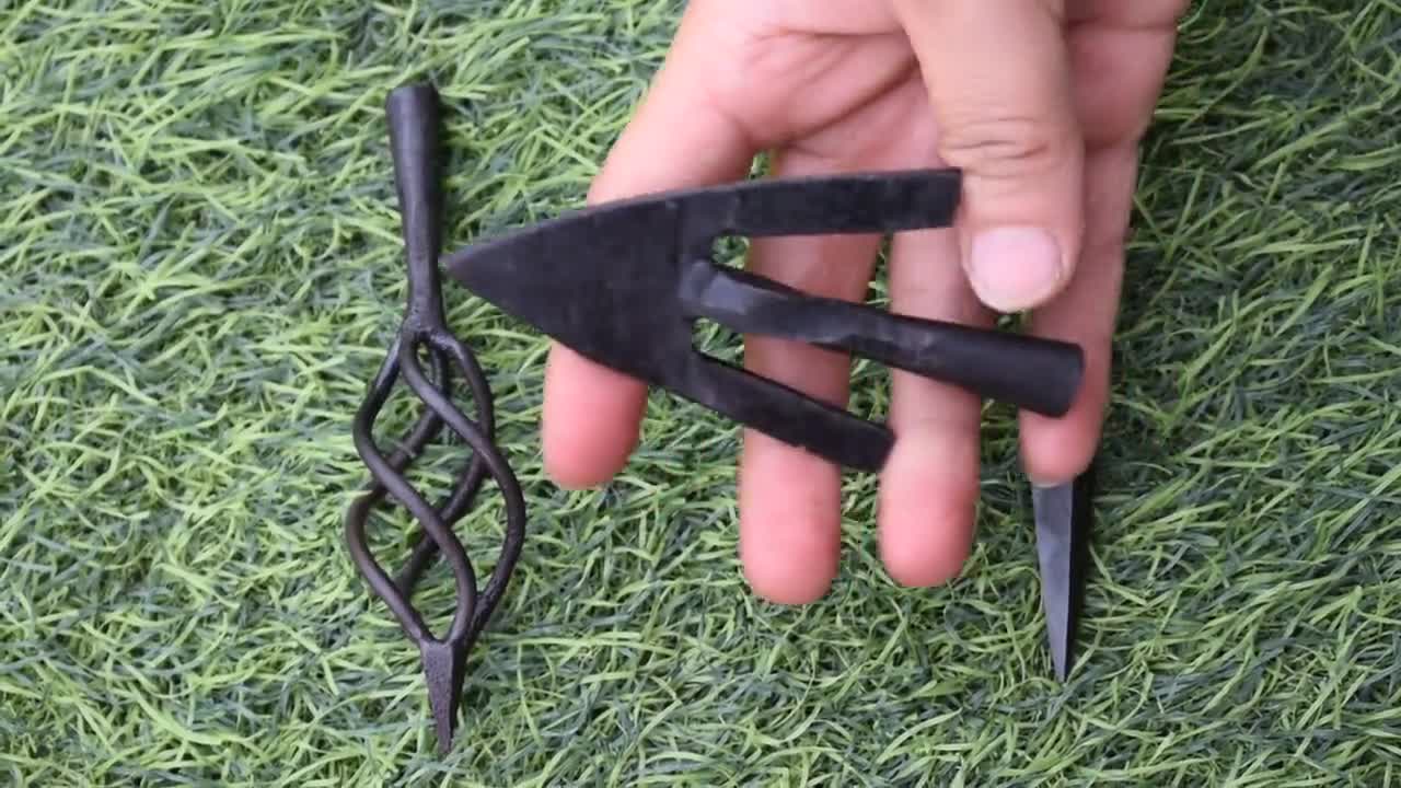 Hand Forged Medieval Arrow Heads 3 Type of Arrow Heads. Pack