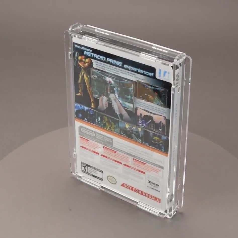 Xbox 360 Game Box Köffin Protective Display Case K005 