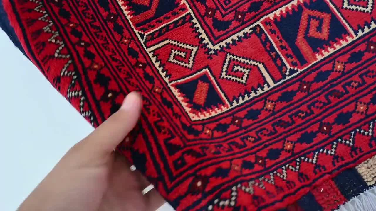 7x10 アフガニスタン ヴィンテージラグ - テッケ ザヒル シャイエ