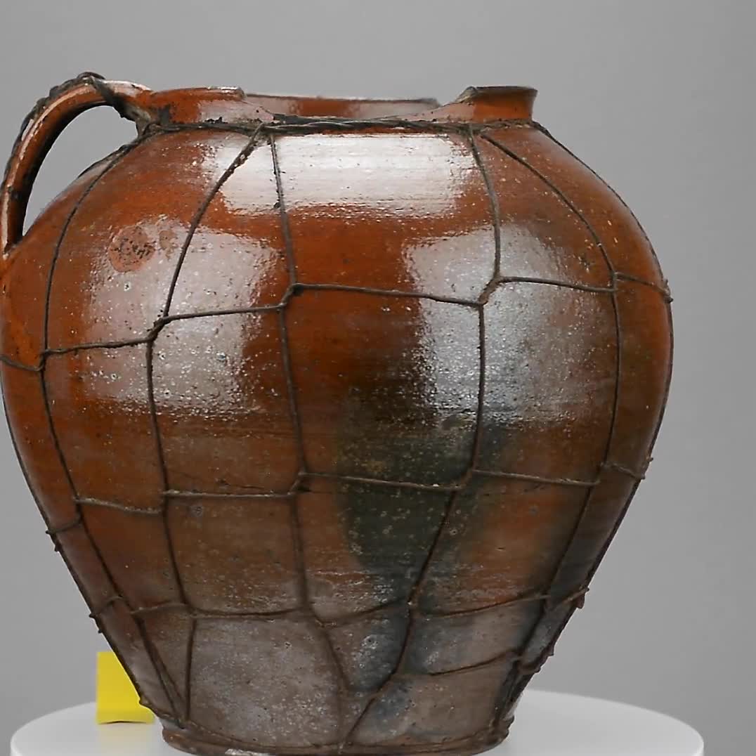 706 アンティーク風テラコッタポット、粘土ポットの侘び寂びの花瓶