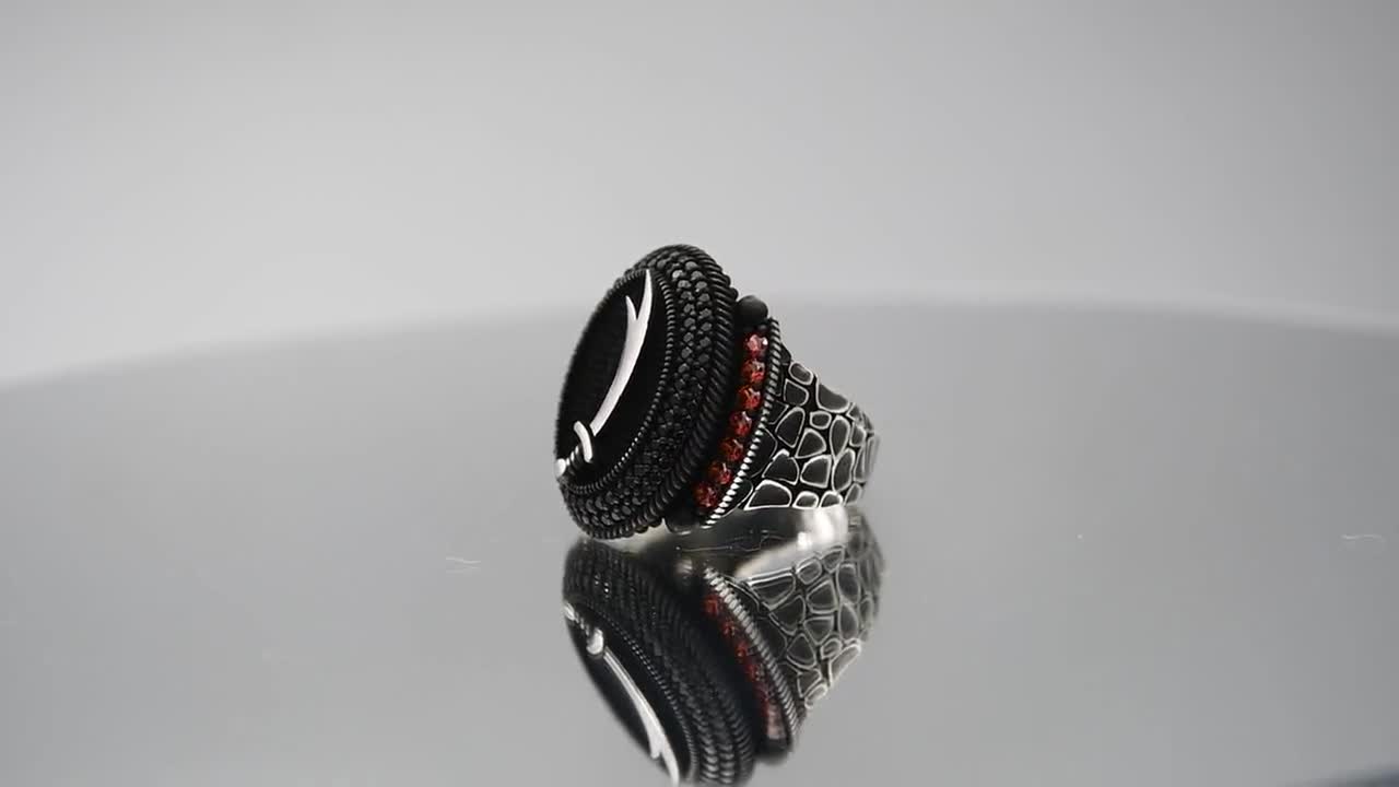 Zulfiqar Sword Silver Ring, Handmade Silver Ring, Ali's Zulfiqar