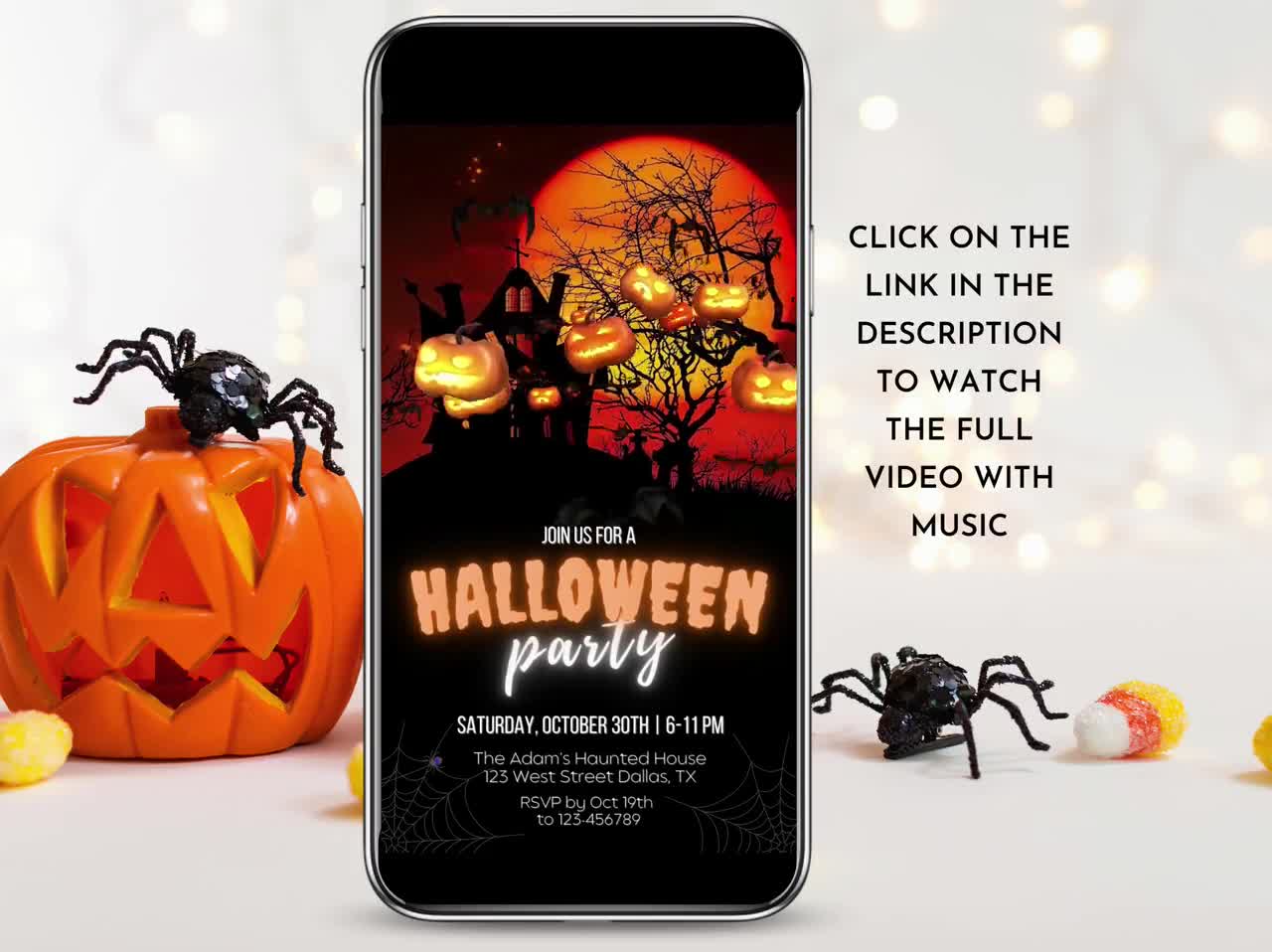 Create an Animated Invitation for your Halloween Party in No Time