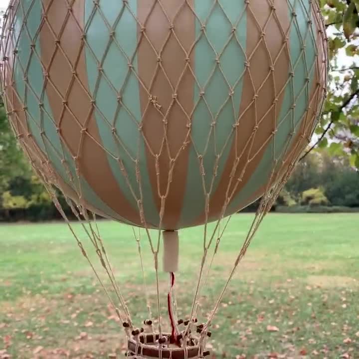 Handcrafted Flying Hot Air Balloon Home Decor