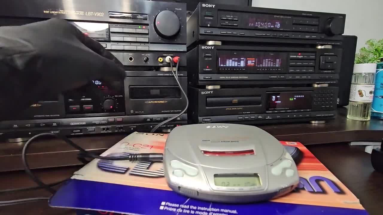 Vintage Sony Discman D-C21, Retro CD Player in Box - Etsy