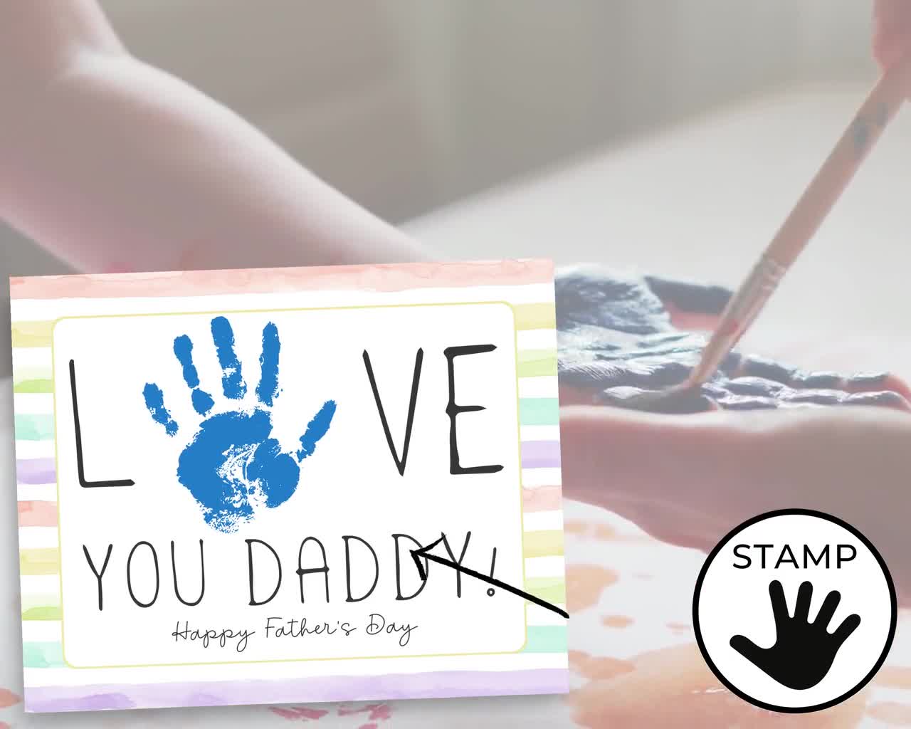 Father's Day Variety *Ink Saver* Cookie Card Pack 1