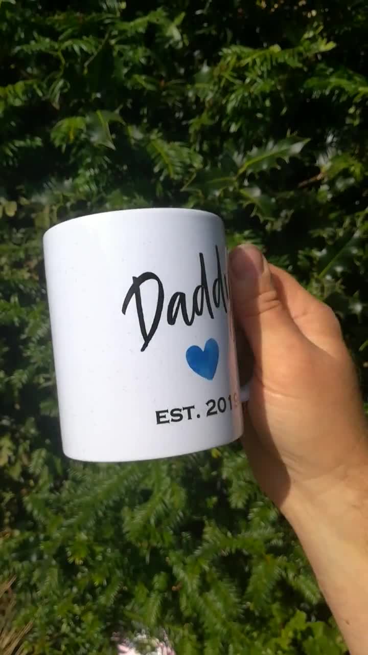 Papà da regalo, papà Est 2019 tazza, papà regalo compleanno, papà regalo,  papà Natale, papà natale, regalo uomo, regalo nuovo genitore, papà da  essere tazza, papà tazza -  Italia