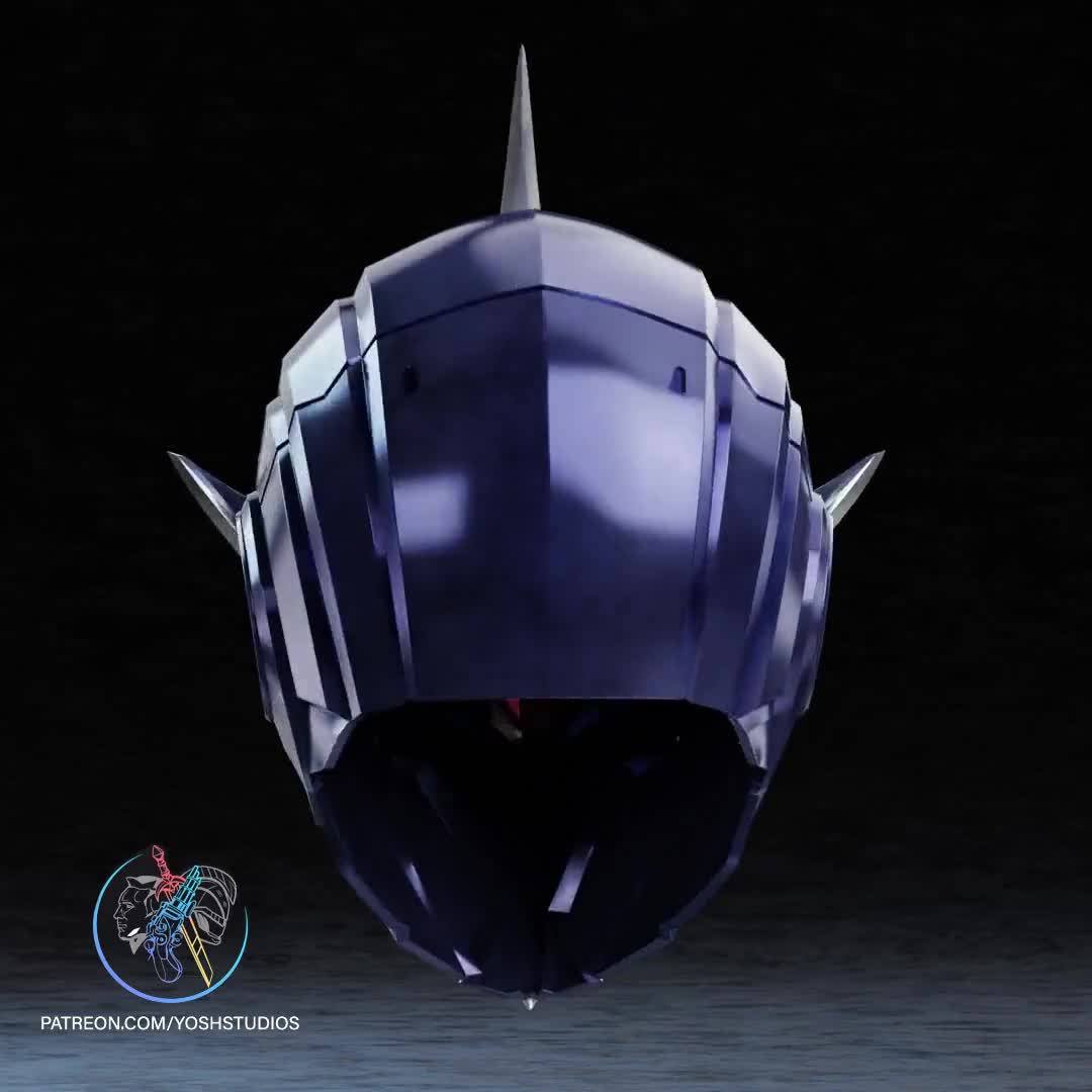 Modern DarkHawk Helmet 3D Print File STL