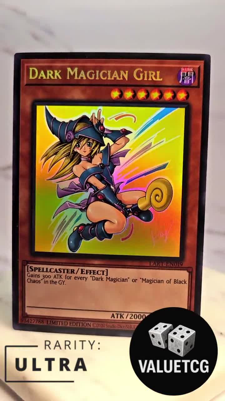 Dark Magician G1rl (lost Art / LART) - Ultra Rare - Orica Proxy