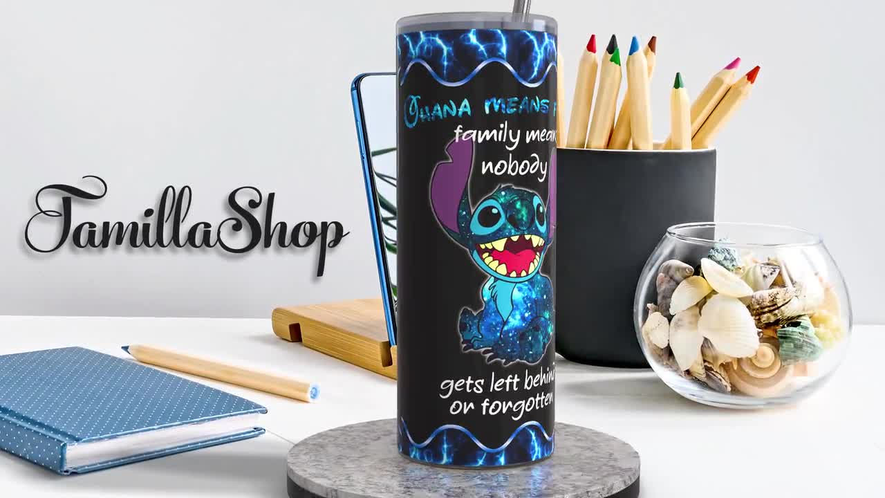 Stitch Tumbler Lilo And Stitch Inspired Personalised Cup - iTeeUS