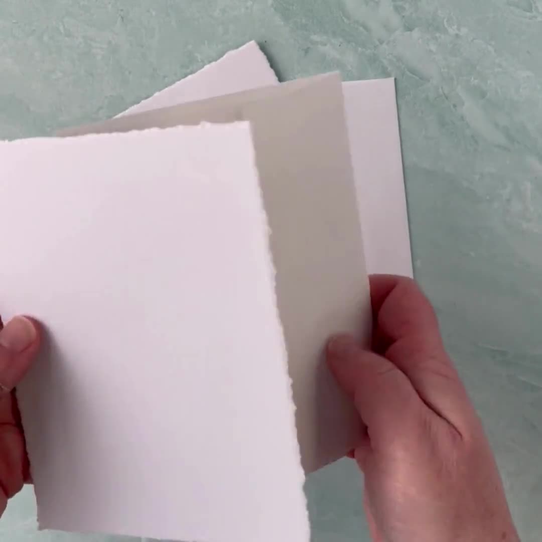 DIY: Deckled Edge Paper – Wordsremember