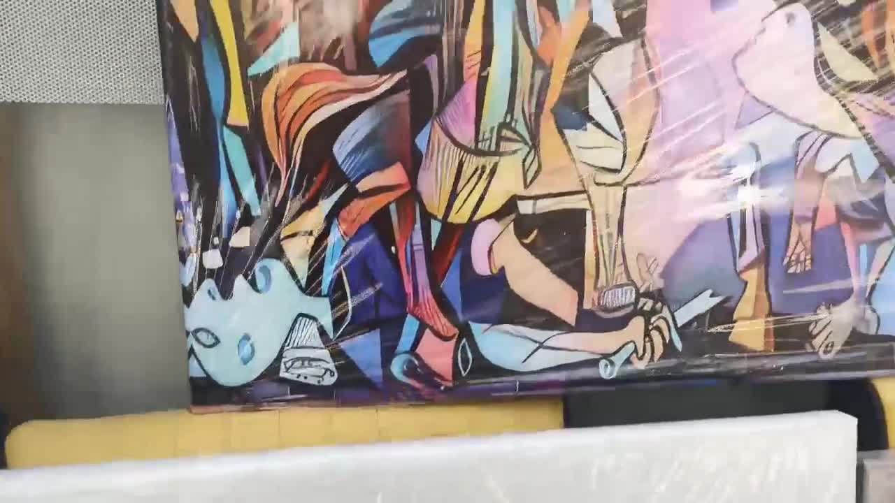 ギュスターヴ・ドレ作「失楽園」キャンバス/ジョン・ミルトン作