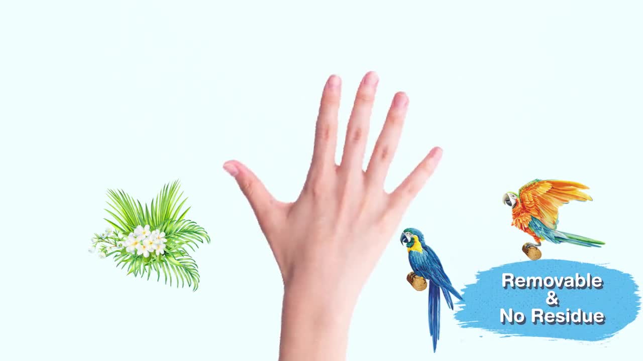 DECOWALL SG2-2418 Stickers Uraux Aovibles Pour Chabre De Bébé, Salle