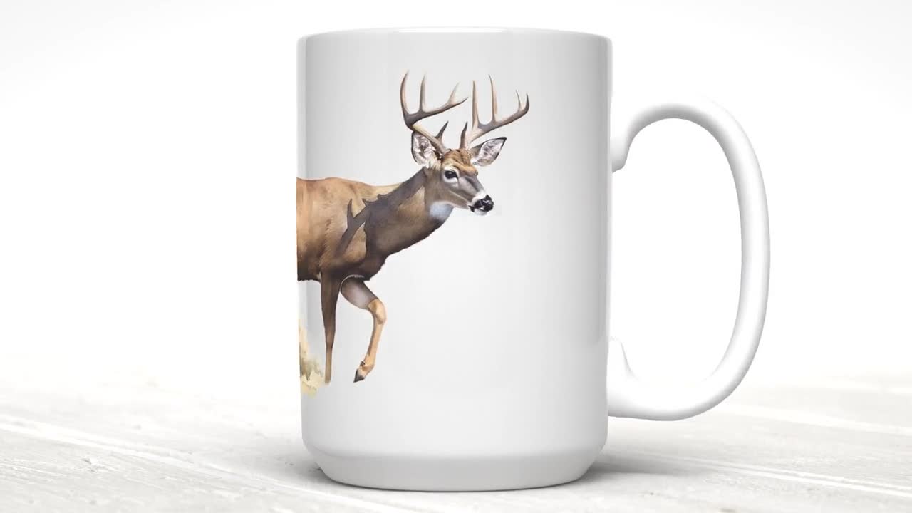 Majestic Elk gift-boxed mug