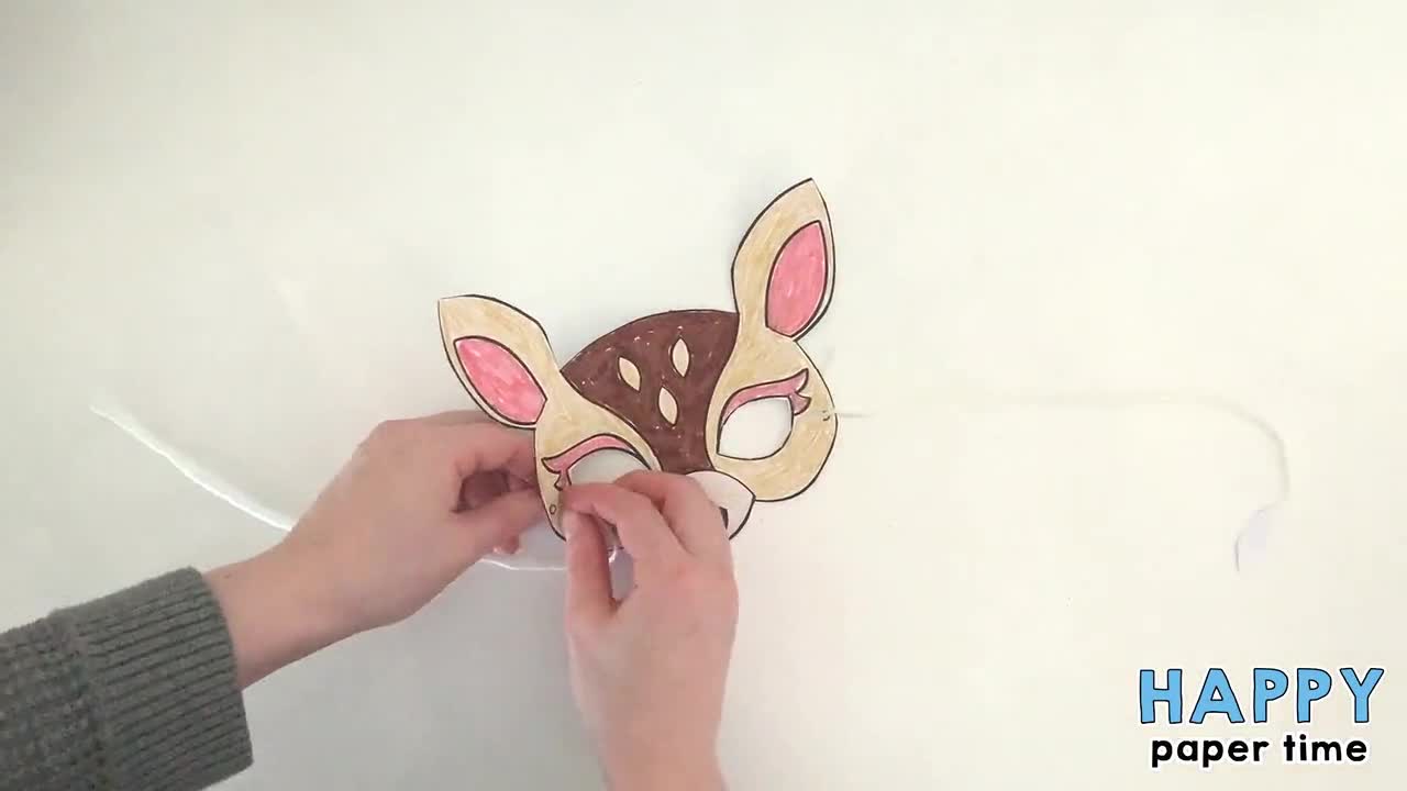 Make a Fox Mask  Easy Crafts for Kids – Moose Mischief