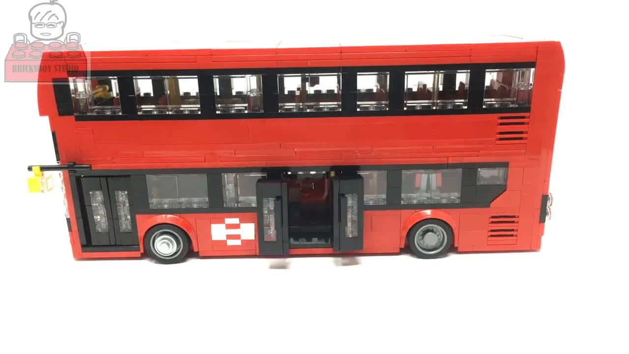 Red best sale bus lego