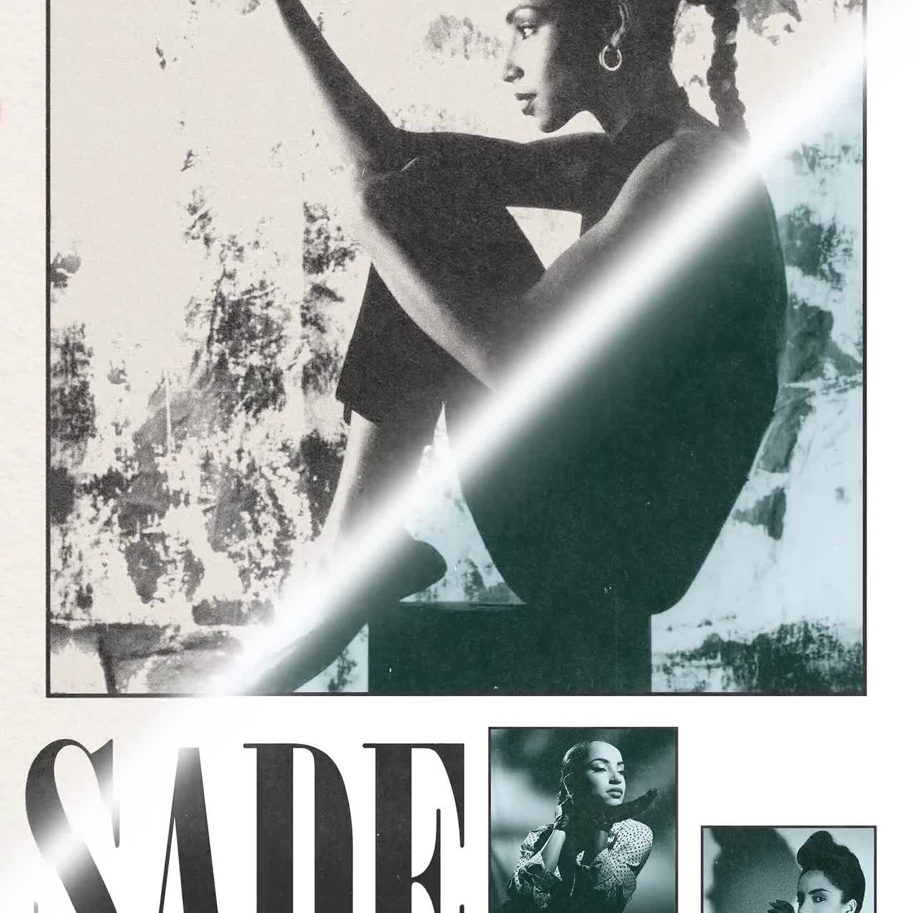 Sade - Diamond Life Album Poster | Vintage Music Wall Art - Etsy