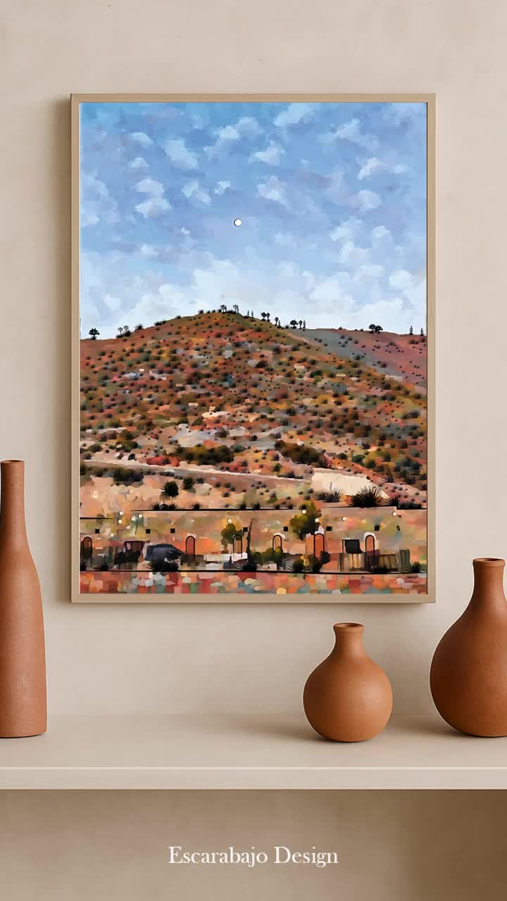 Real De Catorce, San Luis Potosí Mexican Desert Landscape