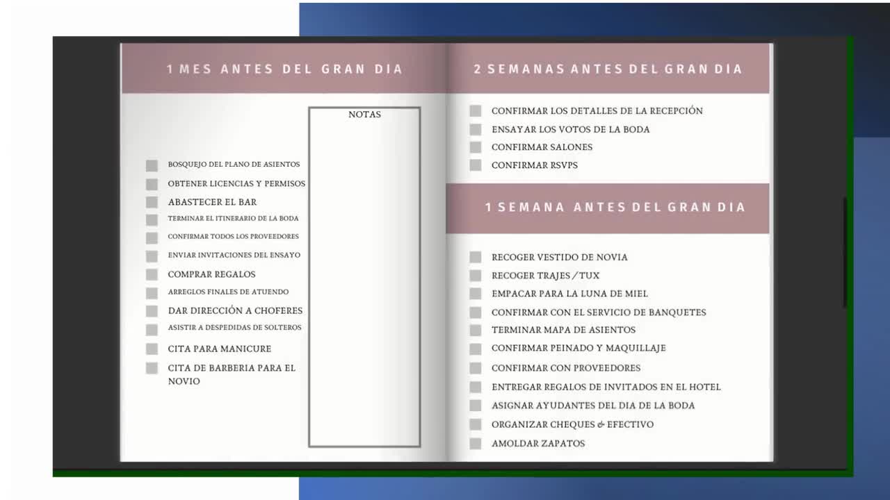 Libro Nuestra Boda Planificador y Agenda: Organizador y Agenda Para Novias  o Novios Para Planear Todas las De Casa Bridal Journals - Buscalibre