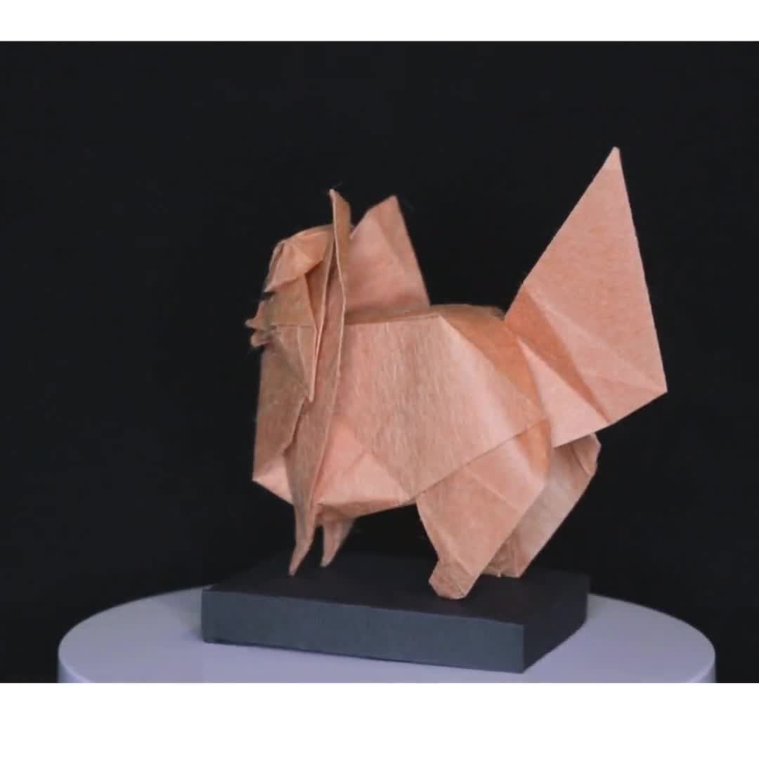 折り紙ポメラニアン。折り紙ポメラニアン - Etsy 日本